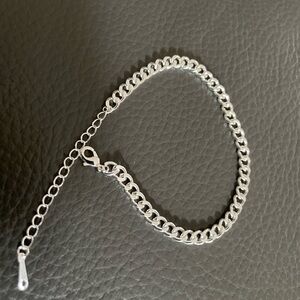 Sterling Silver Chain Bracelet unisex